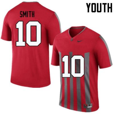 Youth Ohio State Buckeyes #10 Troy Smith Throwback Nike NCAA College Football Jersey Online VGY3844JX
